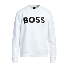 【送料無料】 ボス メンズ パーカー・スウェットシャツ アウター Sweatshirts White