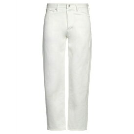 【送料無料】 ジル・サンダー メンズ デニムパンツ ボトムス Denim pants Off white