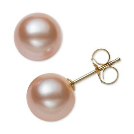 ベル ドゥ メール メンズ ピアス・イヤリング アクセサリー Cultured Freshwater Pearl Stud Earrings (7mm) in 14k Gold Pink