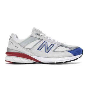 New Balance j[oX Y Xj[J[ yNew Balance 990v5 Grey Royal Redz TCY US_9(27.0cm) Nimbus Cloud/Team Royal-Team Red