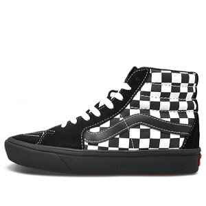 Vans �o���Y �����Y �X�j�[�J�[ �yVans SK8-HI ComfyCush 'Mixed Media - Black Checker' VN0A3WMB17Q�z �T�C�Y US_8(26.0cm)