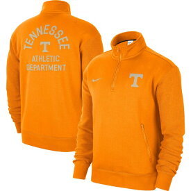 ナイキ メンズ ジャケット＆ブルゾン アウター Tennessee Volunteers Nike Campus Athletic Department QuarterZip Sweatshirt Tennessee Orange