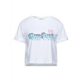 【送料無料】 コンタット レディース Tシャツ トップス T-shirts White