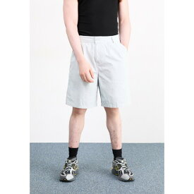カーハート メンズ カジュアルパンツ ボトムス COLSTON - Shorts - sonic silver garment dyed