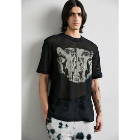 ウッド ウッド メンズ Tシャツ トップス HAIDER - Print T-shirt - black