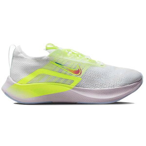 Nike �i�C�L ���f�B�[�X �X�j�[�J�[ �yNike Zoom Fly 4 White Volt (Women's)�z �T�C�Y US_6.5(23.5cm) White/Barely Green/Volt/Platinum Tint