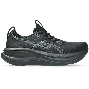 ASICS �A�V�b�N�X ���f�B�[�X �X�j�[�J�[ �yASICS Gel-Nimbus 28 Black Graphite Grey (Women's)�z �T�C�Y US_W_12 Black/Graphite Grey