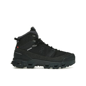 On �I�� ���f�B�[�X �X�j�[�J�[ �yOn Running Cloudrock Trek Waterproof Black (Women's)�z �T�C�Y US_6(23.0cm) Black/Black