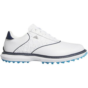 adidas �A�f�B�_�X ���f�B�[�X �X�j�[�J�[ �yadidas MC70 Spikeless Golf White Navy Lucid Ray Blue (Women's)�z �T�C�Y US_9.5(26.5cm) Cloud White/Collegiate Navy/Lucid Ray Blue