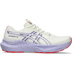 ASICS �A�V�b�N�X ���f�B�[�X �X�j�[�J�[ �yASICS GT-2000 14 Tokyo Cream Edo Purple (Women's)�z �T�C�Y US_W_11.5 Cream/Edo Purple