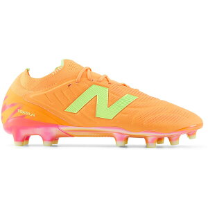 New Balance �j���[�o�����X ���f�B�[�X �X�j�[�J�[ �yNew Balance Tekela Elite Low Laced MG v5 Hot Mango Energy Red Mint Flash (Women's)�z �T�C�Y US_7(24.0cm) Hot Mango/Energy Red/Mint Flash