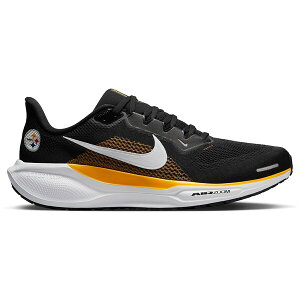 Nike �i�C�L �����Y �X�j�[�J�[ �yNike Air Zoom Pegasus 41 Pittsburgh Steelers (2025)�z �T�C�Y US_8(26.0cm) Black/University Gold/White