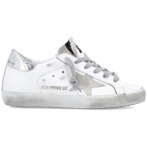 Golden Goose �S�[���f���O�[�X ���f�B�[�X �X�j�[�J�[ �yGolden Goose Superstar Silver Gold Mismatch (Women's)�z �T�C�Y US_5(22.0cm) White/Ice/Gold/Silver