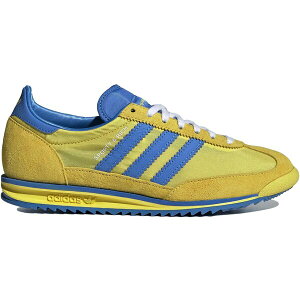adidas �A�f�B�_�X ���f�B�[�X �X�j�[�J�[ �yadidas SL 72 OG Sporty & Rich Sweden Alternate (Women's)�z �T�C�Y US_W_10.5 Yellow/Blue/Yellow