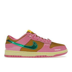 Nike �i�C�L ���f�B�[�X �X�j�[�J�[ �yNike Dunk Low QS Parris Goebel (Women's)�z �T�C�Y US_7.5(24.5cm) Playful Pink/Multi-Color/Bronzine/Clear Jade/Luminous Green