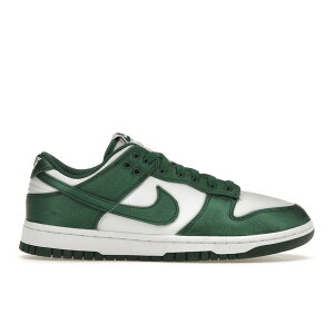 Nike �i�C�L ���f�B�[�X �X�j�[�J�[ �yNike Dunk Low Michigan State Satin (Women's)�z �T�C�Y US_W_12 White/Team Green