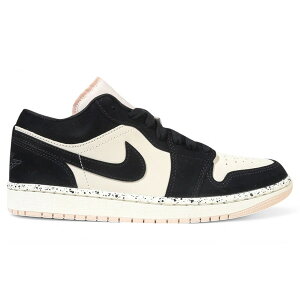 Jordan �W���[�_�� ���f�B�[�X �X�j�[�J�[ �yJordan 1 Low Black Guava Ice (Speckled Midsole) (Women's)�z �T�C�Y US_W_11.5 Black/Black-Guava Ice-Sail