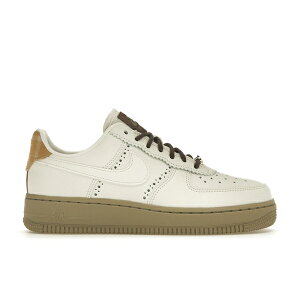Nike �i�C�L ���f�B�[�X �X�j�[�J�[ �yNike Air Force 1 Low '07 LX Brogue Sail (Women's)�z �T�C�Y US_W_11 Sail/Sail/Khaki/Cacao Wow