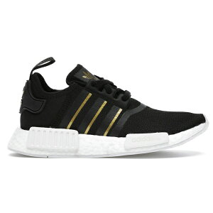 adidas �A�f�B�_�X ���f�B�[�X �X�j�[�J�[ �yadidas NMD_R1 Core Black (Women's)�z �T�C�Y US_5(22.0cm) Core Black/ Gold Metallic/ Crystal White