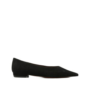 ���x���g�t�F�X�^ ���f�B�[�X �p���v�X �V���[�Y Pointed-toe flat pumps Black