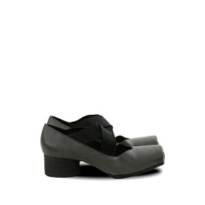���}�E���� ���f�B�[�X �p���v�X �V���[�Y Cross-strap pumps Grey