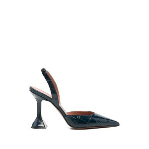 �A�~�i���A�f�B ���f�B�[�X �p���v�X �V���[�Y Holli crocodile effect slingback pumps Blue