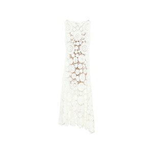 �Z���t�E�|�[�g���C�g ���f�B�[�X �����s�[�X �g�b�v�X Crochet-floral maxi dress White