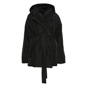 �m�[�}�J�}�� ���f�B�[�X �R�[�g �A�E�^�[ Belted oversized coat Black