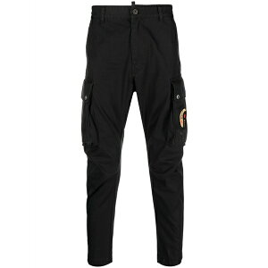 �f�B�[�X�N�G�A�[�h �����Y �J�W���A���p���c �{�g���X Tapered-leg cargo pants Black
