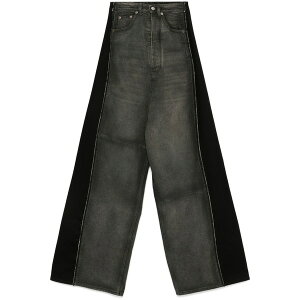�}���^���}���W�F�� ���f�B�[�X �f�j���p���c �{�g���X Wide-leg denim Black