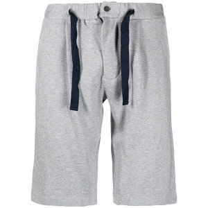 �|�[���A���h�V���[�N �����Y �J�W���A���p���c �{�g���X M??lange-effect drawstring-waist shorts Blue