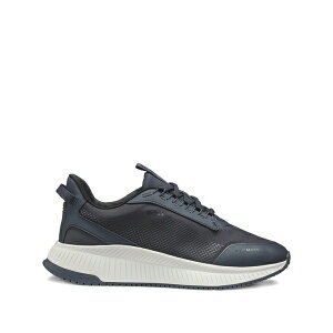 �{�X �����Y �X�j�[�J�[ �V���[�Y Ttnm evo textured sneakers Blue