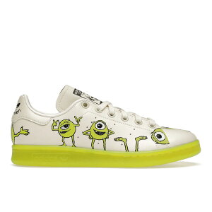 adidas �A�f�B�_�X �����Y �X�j�[�J�[ �yadidas Stan Smith Monsters Inc. Mike Wazowski�z �T�C�Y US_M_4 Off White/Pantone/Core Black