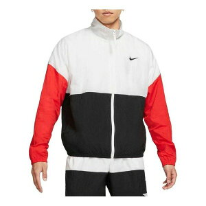 Nike ナイキ メンズ スニーカー 【Nike Starting 5 Basketball Jacket Coat Full Zip 'Black Red White' CW7348-101】 サイズ US_M_S