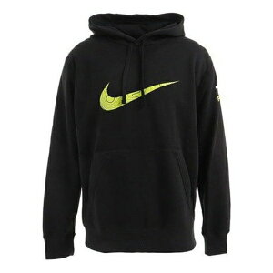 Nike iCL Y Xj[J[ yMen's Nike Logo Printing Sports Fleece Lined Black DC4046-010z TCY US_M_L
