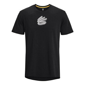 Under Armour A_[A[}[ Y Xj[J[ yUnder Armour Curry Heavyweight T-shirt 'Black' 1376801-001z TCY US_M_M