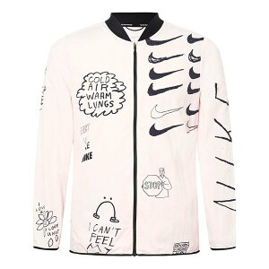 Nike iCL Y Xj[J[ yNike Graffiti Printing Running Jacket Pink AJ7760-663z TCY US_M_L