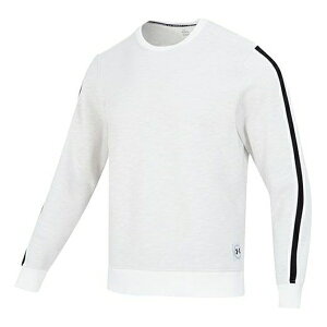 Under Armour アンダーアーマー メンズ スニーカー 【Under Armour Essential Fleece Heritage Crew Sweatshirt 'Onyx White' 1373814-112】 サイズ US_M_XL