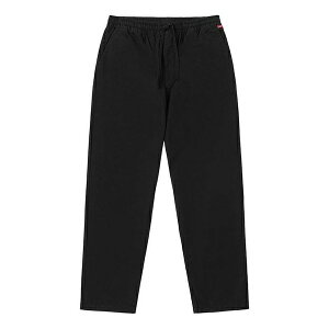 Vans oY Y Xj[J[ yVans Range Baggy Tapered Elastic Waist Trousers 'Black' VN00000DBLKz TCY US_M_L