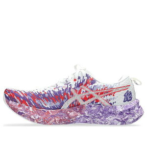 ASICS �A�V�b�N�X �����Y �X�j�[�J�[ �yASICS Noosa Tri 16 'White Edo Purple' 1011B872-101�z �T�C�Y US_12(30.0cm)