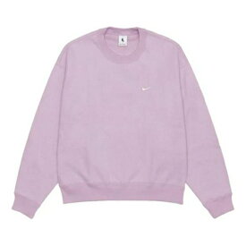 Nike ナイキ メンズ スニーカー 【Men's Nike Lab Fleece Crew Solid Color Plush Stay Warm Sports Round Neck Pullover Pink DA0318-530】 サイズ US_M_XXL