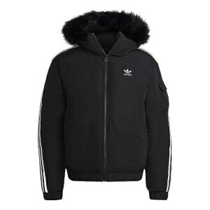 adidas AfB_X Y Xj[J[ yadidas Winter Originals Bomber Jacket 'Black White' HR4435z TCY US_M_L