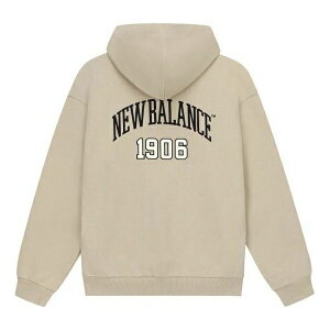 New Balance ニューバランス メンズ スニーカー 【New Balance Varsity Fleece Hoodie 'Beige Black' 5CD38831-LBE】 サイズ US_M_XS