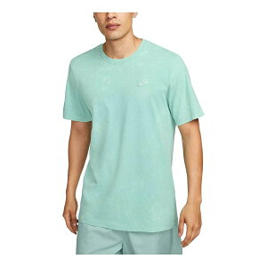 Nike iCL Y Xj[J[ yNike Sportswear Club Washed-Dye T-Shirt 'Lake Green' FD1283-309z TCY US_M_M