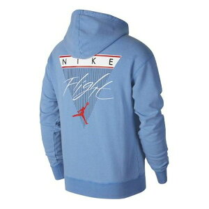 Air Jordan W[_ Y Xj[J[ yAir Jordan MENS Logo Print Long Sleeve Blue CZ6094-403z TCY US_M_S