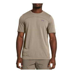 Under Armour アンダーアーマー メンズ スニーカー 【Under Armour Vanish Elite Seamless Wordmark T-shirt 'Light Brown' 1382799-203】 サイズ US_M_XL