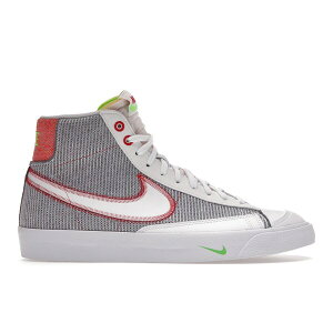Nike iCL Y Xj[J[ yNike Blazer Mid 77 Recycled Jerseysz TCY US_9(27.0cm) Grey/White/Sport Red/Electric Green