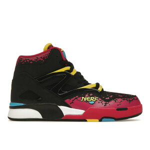 Reebok ���[�{�b�N �����Y �X�j�[�J�[ �yReebok Pump Omni Zone II NERF Light Jammer Black�z �T�C�Y US_9.5(27.5cm) Black/Brilliant Pink/Bright Yellow
