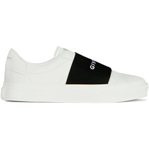 Givenchy �W�o���V�[ �����Y �X�j�[�J�[ �yGivenchy City Sport Sneaker White Black Logo Strap�z �T�C�Y US_10(28.0cm) White/Black