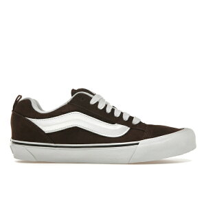 Vans �o���Y �����Y �X�j�[�J�[ �yVans Knu Skool Brown White�z �T�C�Y US_8.5(26.5cm) Brown/True White